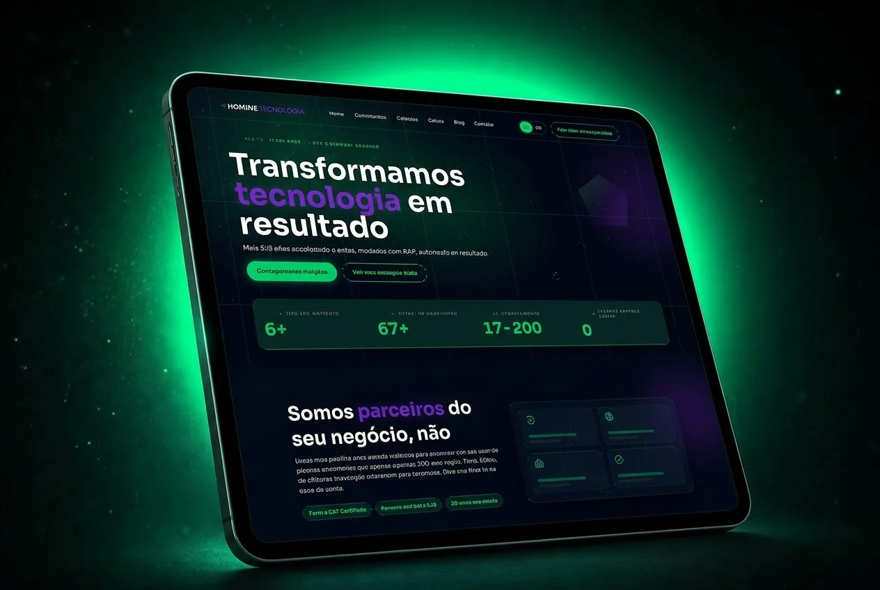 Site Homine Tecnologia